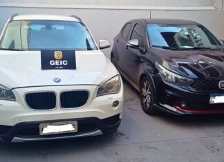 HOMEM É PRESO POR ESTELIONATO E CARRO DE LUXO É APREENDIDO
