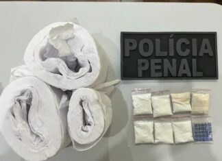 MULHER É PRESA AO TENTAR REPASSAR DROGA ESCONDIDA EM PAPEL HIGIÊNICO AO MARIDO, NO PRESÍDIO DE JATAI-GO