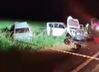 Homem morre após colisão entre dois carros na rodovia entre Rio Verde e Santa Helena