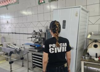 PCGO interdita fábrica de salgados e prende proprietário por furto de energia