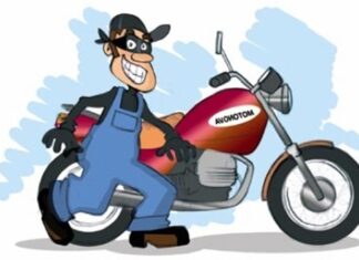 Motocicleta é furtada em frente a kitnet no centro de Quirinópolis