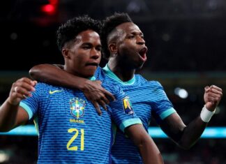 Brasil vence Inglaterra por 1×0 na estreia de Dorival Júnior