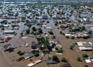 Quatro regiões do país têm alerta de chuvas intensas até sábado (7)