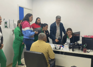 Policlínica de Quirinópolis realiza treinamento sobre uso do Aparelho de MAPA