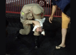 QUIRINÓPOLIS- Mãe leva filho de 23 dias ao Corpo de Bombeiros, e criança engasgada é socorrida pelos militares