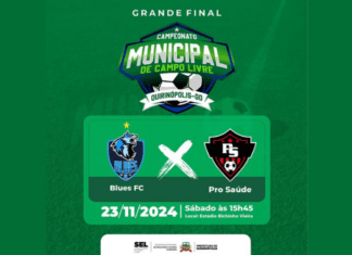 Sábado tem jogaço em Quirinópolis, será a final do campeonato municipal de no Estádio Binhinho Vieira.