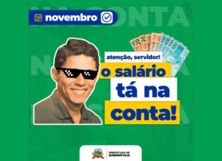 Salário na conta já é bom! Antecipado é melhor ainda!