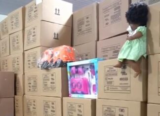 Quando dona Gracinha Caiado e Geiciane se juntam, é porque vem muita coisa boa por aí! 🎄💚