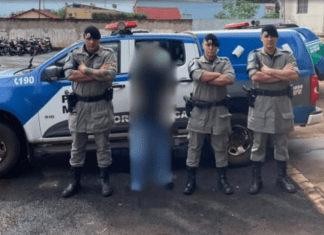 PM Força Tático recaptura foragido da justiça em Quirinópolis