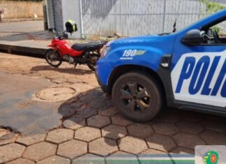 PM realiza abordagens a motocicletas em Quirinópolis