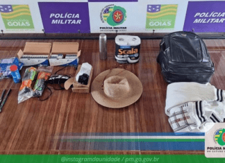 Com tornozeleira eletrônica, suspeito de furto é preso em Quirinópolis