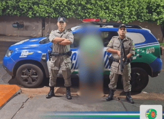 HOMEM É PRESO EM FLAGRANTE APÓS FURTO COM SIMULACRO DE ARMA EM QUIRINÓPOLIS