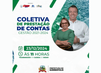 Nesta segunda-feira, o prefeito Anderson de Paula estará em cadeia de rádio prestando contas sobre a gestão para toda população. Acompanhe ao vivo pela @radiosulgoianafm @canadaquirinopolis e @alvorada93.9 ✨