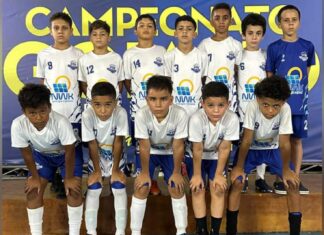 Equipe de Quirinópolis Sub-10 está classificada para semifinal do Campeonato Goiano de Futsal