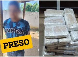 INDIVÍDUO QUE ENVIOU 43 KG DE DROGA ESCONDIDA EM CARRO TRANSPORTADO POR CAMINHÃO CEGONHA É PRESO PELA PC