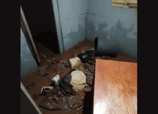 Família perde tudo, ao ter casa alagada, após “cabeça d’água” na zona rural de Quirinópolis
