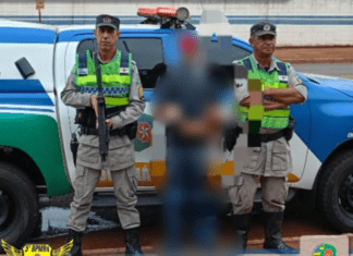 BPMRv CAPTURA FORAGIDO DA JUSTIÇA EM MAURILÂNDIA