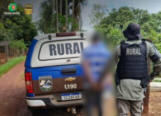 BATALHÃO RURAL CUMPRE MANDADO E RECAPTURA FORAGIDO DA JUSTIÇA
