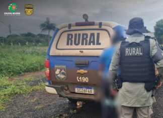 BATALHÃO RURAL CAPTURA FORAGIDA DA JUSTIÇA EM SANTA HELENA DE GOIÁS