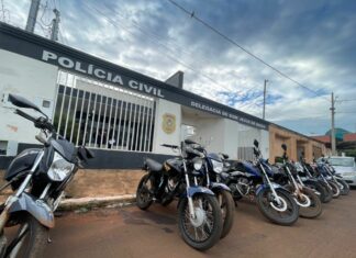 Operação apreende dez motocicletas adulteradas e usadas para praticar “rolezinhos”