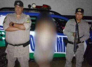 Paranaiguara: polícia prende mulher que escalou telhado para furtar em residência