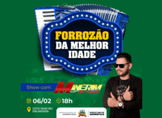 O primeiro Forrozão da Melhor Idade de fevereiro já está com data marcada