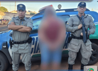 PM prende autor em flagrante por violência doméstica em Gouvelândia