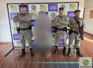 FORAGIDO CONDENADO POR HOMICÍDIO DENTRO DE PRESÍDIO EM QUIRINÓPOLIS É PRESO PELA PM