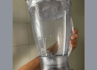 Durante desentendimento, homem fica ferido ao ser atingido com copo de liquidificador