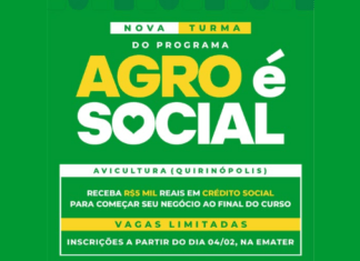 O sucesso do Agro é Social foi tanto, que abrimos uma nova turma de Avicultura em Quirinópolis! ✨✅