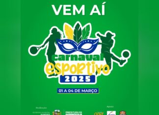 Quirinópolis promove Carnaval Esportivo com diversas modalidades entre 1 e 4 de março