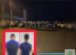 PMGO e PMMG prende autores em flagrante por tráfico de drogas em São Simão