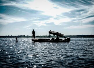 Parece um quadro, mas são cenas do nosso Circuito Goiano de Pesca Esportiva🎣🌊