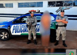 PM PRENDE AUTOR EM FLAGRANTE POR DESCUMPRIMENTO DE MEDIDAS PRODUTIVAS NO DISTRITO DE ITAGUAÇU