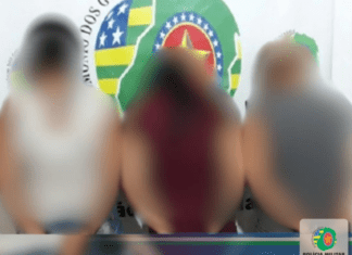 PM CAPTURA TRÊS AUTORAS POR LESÃO CORPORAL E DANO EM QUIRINÓPOLIS