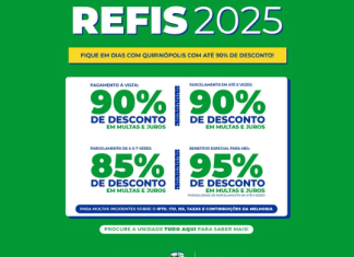 Está em dívida com o município? Aproveite o REFIS 2025 e regularize sua situação com condições especiais de pagamento!
