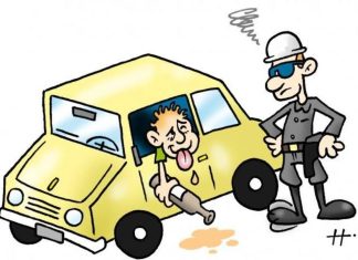 Capturado em manobras irregulares, condutor solicitou a realização do teste do bafômetro para provar que não estava sob efeito de álcool, mas foi detido quando o exame indicou embriaguez