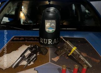 Batalhão Rural captura armas de fogo ilegais em Quirinópolis