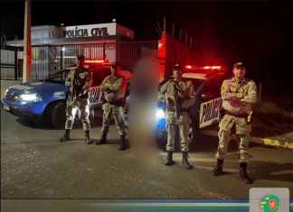 PM prende autor em flagrante por violência doméstica e ameaça em São Simão