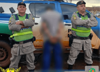 5° BPMRv REALIZA PRISÃO DE FORAGIDO DA JUSTIÇA EM SANTA HELENA DE GOIÁS!