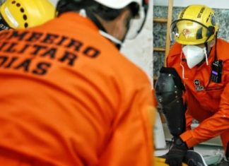 Acidente de trabalho mobiliza Corpo de Bombeiros em Quirinópolis