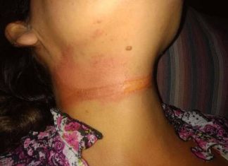 HOMEM DESCUMPRE MEDIDA PROTETIVA, TENTA ENFORCAR CRIANÇA COM CORRENTE E AMEAÇA MATAR IDOSA