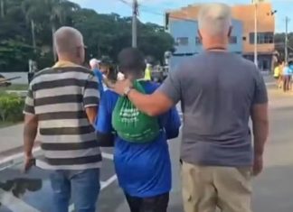 Homem é preso após cruzar linha de chegada de corrida no Espírito Santo; veja o motivo