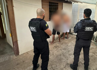 Polícia Civil prende dupla por subtrair celular do patrão e furtar R$ 30 mil