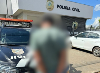 Homem é preso em flagrante após adentrar em residência de vítima, ameaçá-la e persegui-la