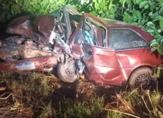Acidente mata dois homens e criança na GO-164