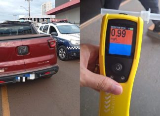 Motorista é preso ao ser flagrado dormindo dentro do carro em rua de Jataí