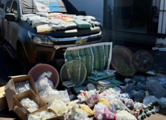 Laboratório clandestino é fechado com 200 mil comprimidos para emagrecimento, em Quirinópolis