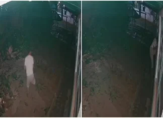 Homem com perna amputada é preso após pular muro de 2 metros e furtar escola em MS