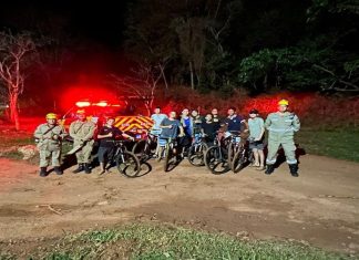 NOVE ADOLESCENTES SÃO RESGATADOS APÓS SE PERDEREM DURANTE TRILHA EM RIO VERDE